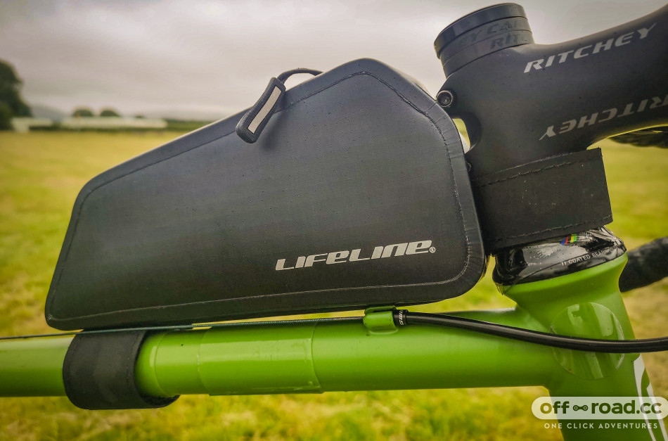 LifeLine Adventure Top Tube Bag review | off-road.cc